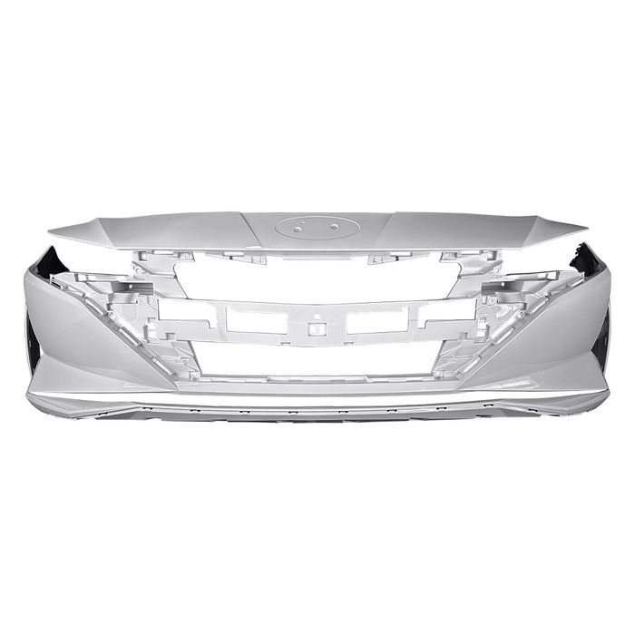 Hyundai Elantra Sedan CAPA Certified Front Bumper For USA Built & Except Limited - HY1000246C