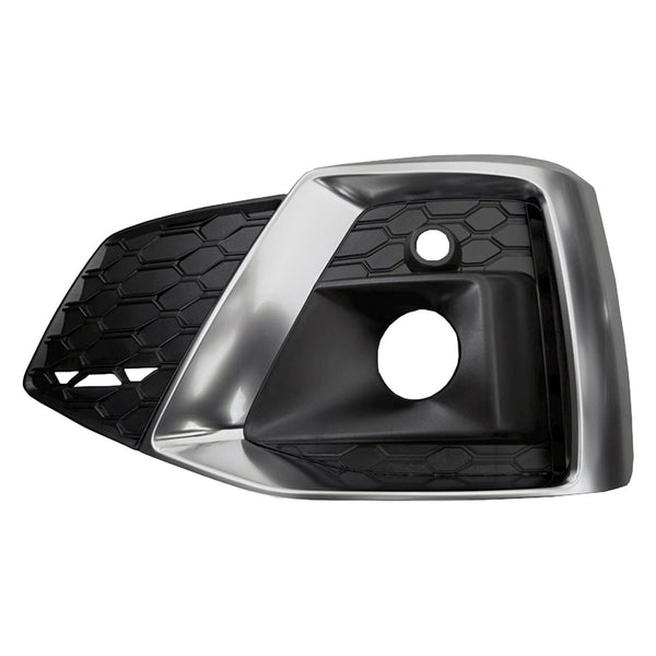 Audi A5 Quattro Front Driver Side Bumper Insert Fog Light Bezel; S