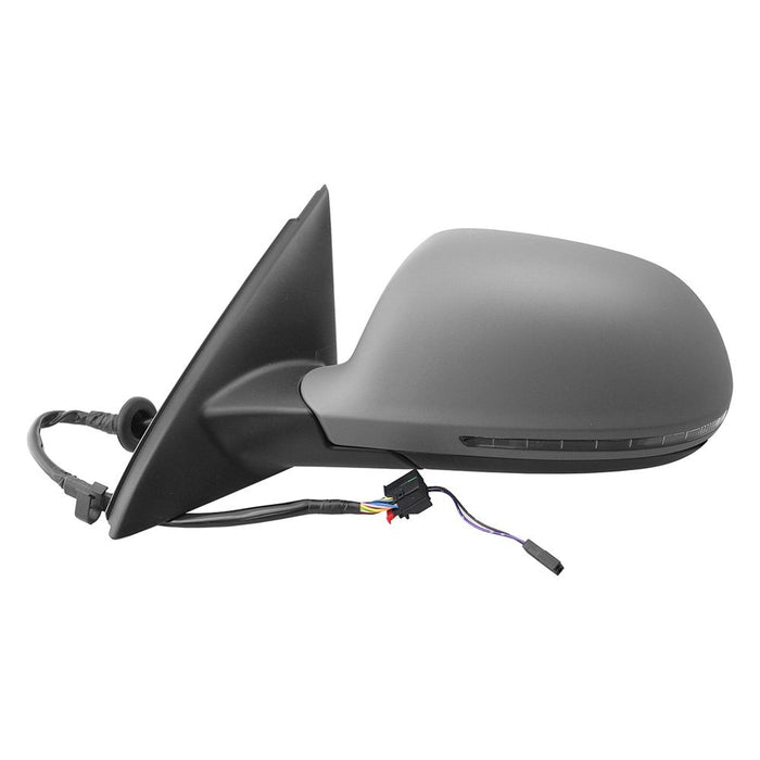 Audi Q3 Driver Side Door Mirror W/O Auto Dimming W/Lane Dep Warn W/Signal Man-Fld Assembly - AU1320129