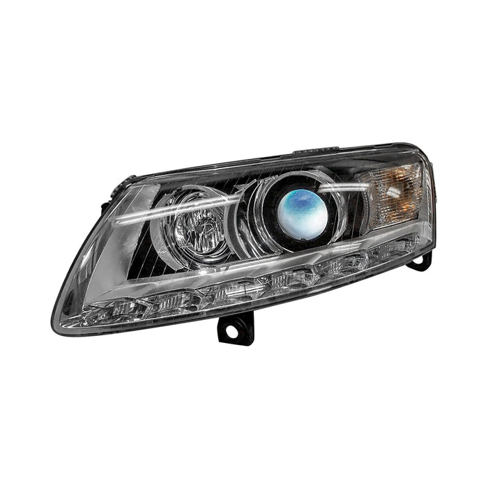 Audi A6 Driver Side Headlight Assembly Xenon W/Auto Level Lamps W/Curve Lighting Composite - AU2502148