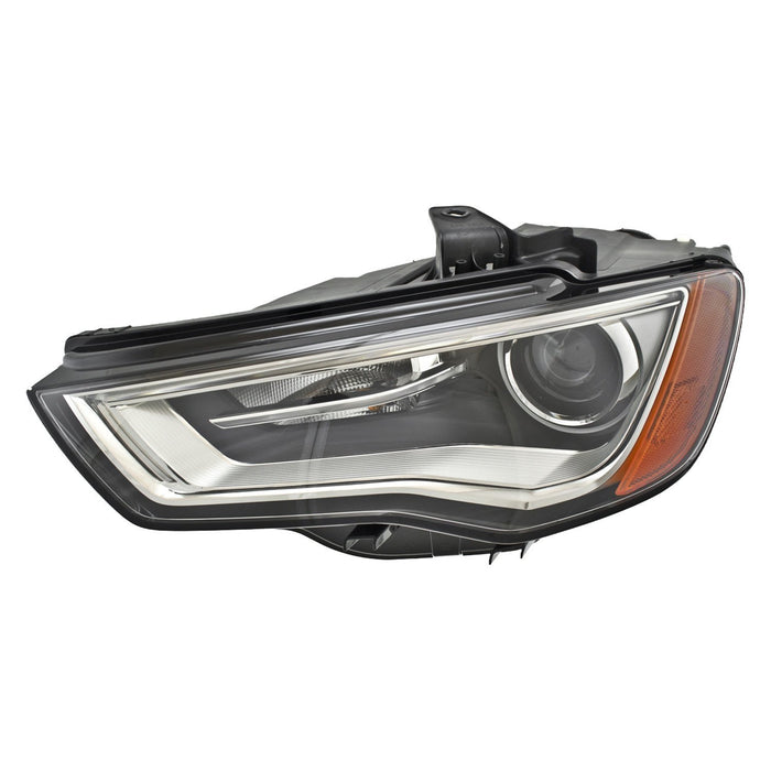 Audi A3/S3 Driver Side Headlight Assembly Xenon W/O Curve Lighting Composite - AU2502191