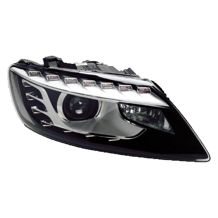 Audi Q7 Passenger Side Headlight Assembly Xenon W/O Curve Lighting Composite - AU2503158