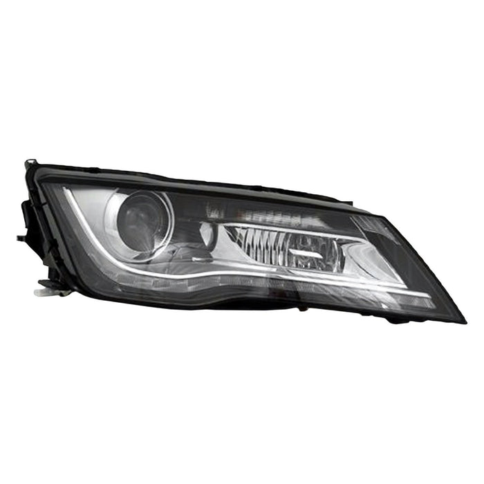 Audi A7 Quattro Passenger Side Headlight Assembly Xenon W/Cornering Lamps Composite - AU2503173
