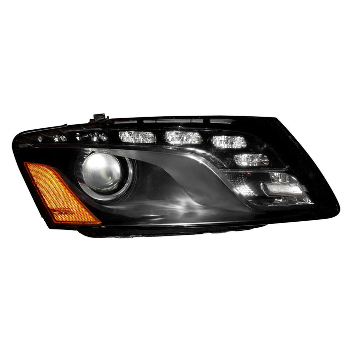 Audi Q5 Passenger Side Headlight Assembly Bi-Xenon W/O Curve Lighting From 10-27-09 Composite - AU2503176