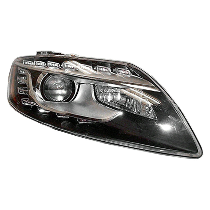 Audi Q7 Passenger Side Headlight Lens Housing Xenon W/Curve Lighting - AU2519103