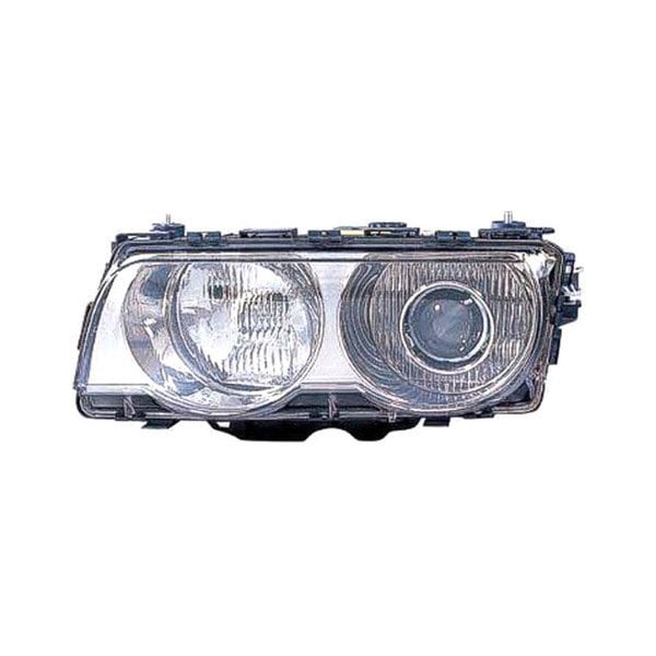 BMW 740i/750iL Driver Side Headlight Assembly Xenon W/Bright Bezel Composite - BM2502127