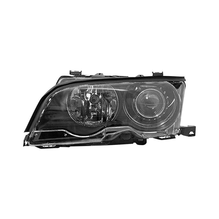 BMW 330Ci Driver Side Headlight Assembly Silver To 3-03 W/Xenon Composite Convertible/Coupe - BM2502136