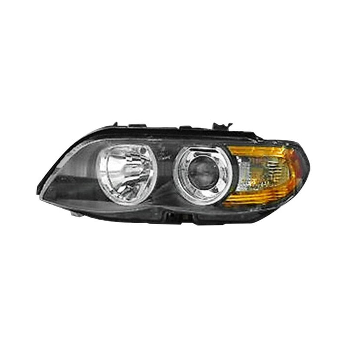 BMW X5 Driver Side Headlight Assembly Xenon W/Auto H/Lamp Control W/White Turn Indicator Composite - BM2502149