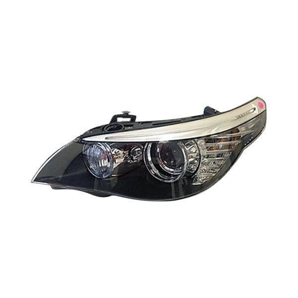 BMW 528i/535i/550i/M5 Driver Side Headlight Assembly Xenon W/O Auto Adjust Composite Sedan/Wagon - BM2502150