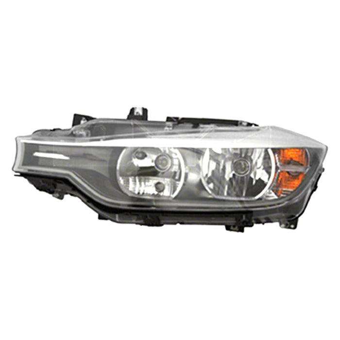 BMW 328i/335i Driver Side Headlight Assembly F30 Halogen Composite Sedan - BM2502169