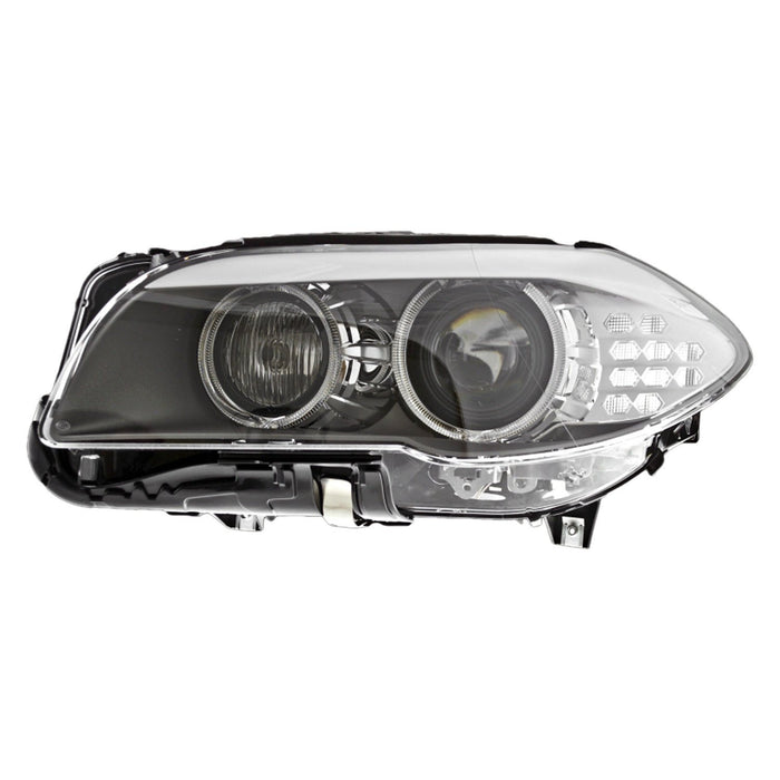 BMW 528i/535i/550i Driver Side Headlight Assembly F10 W/Auto Adjust H/Lamps Composite Sedan - BM2502173