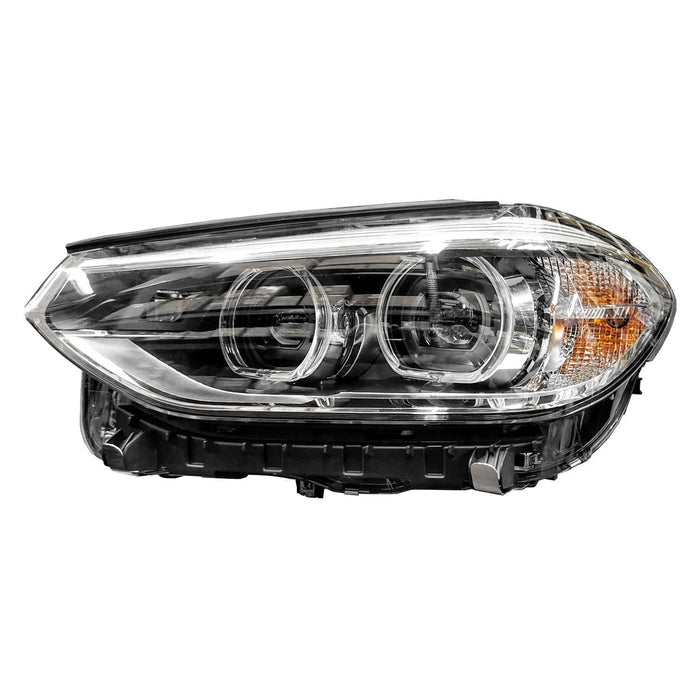 BMW X3/X4 Driver Side Headlight Assembly G01 W/O Adaptive Headlamps W/Cornering Lamps Composite - BM2502194
