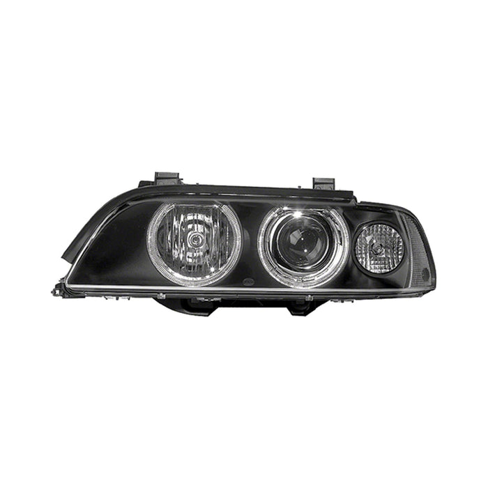 BMW 525i/530i/540i/M5 Passenger Side Headlight Assembly W/Yellow Signal Lens Xenon Composite - BM2503115