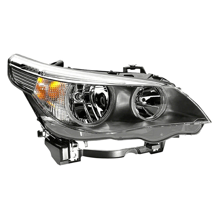 BMW 525i/530i/545i/550i Passenger Side Headlight Assembly Halogen Composite 4 Door Sedan - BM2503133