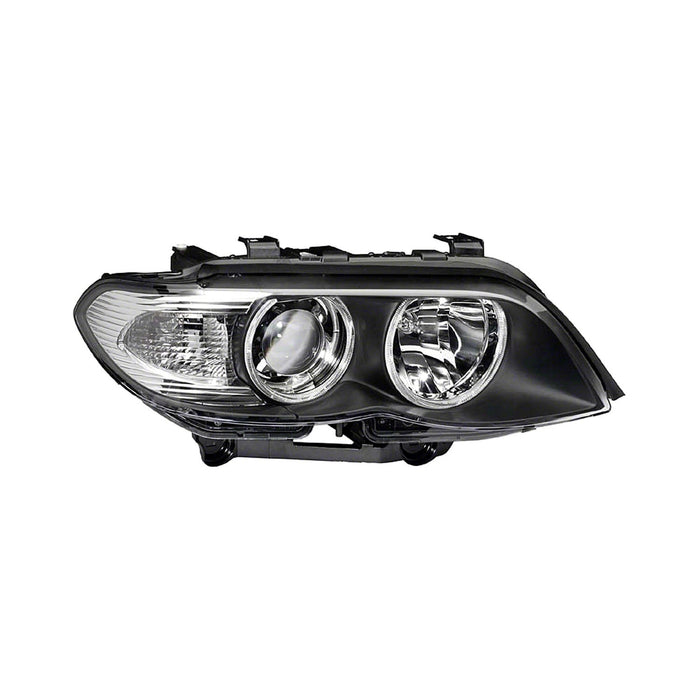BMW X5 Passenger Side Headlight Assembly W/White Turn Indicator W/Halogen Composite - BM2503141