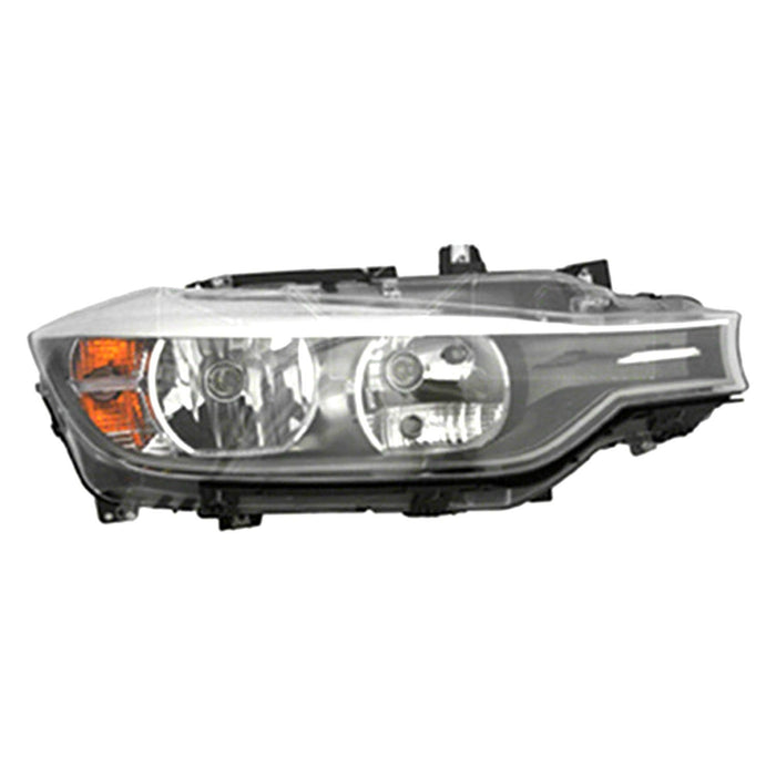 BMW 328i/335i Passenger Side Headlight Assembly F30 Halogen Composite Sedan - BM2503169