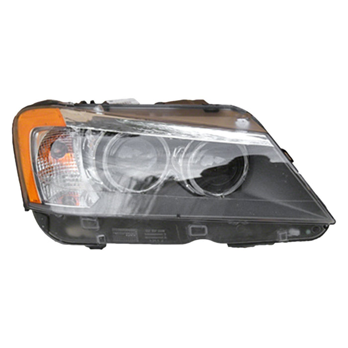BMW X3 Passenger Side Headlight Assembly F25 Xenon W/Adaptive Headlamps Composite - BM2503171