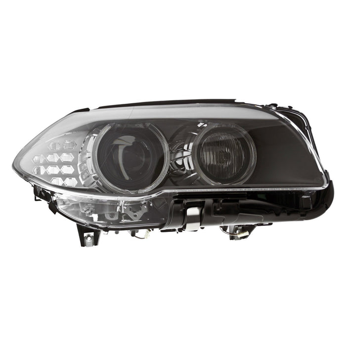 BMW 528i/535i/550i Passenger Side Headlight Assembly F10 W/Auto Adjust H/Lamps Composite Sedan - BM2503173