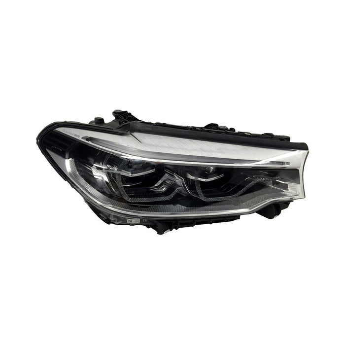 BMW 530e/530i/540i Passenger Side Headlight Assembly G30 Adaptive Full Led Headlamps Composite Sedan - BM2503189