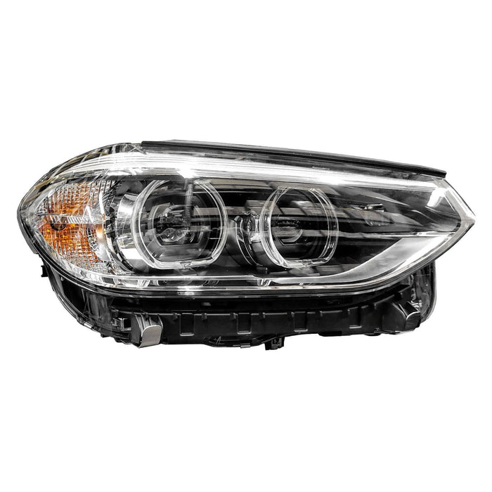 BMW X3/X4 Passenger Side Headlight Assembly G01 W/O Adaptive Headlamps W/Cornering Lamps Composite - BM2503194