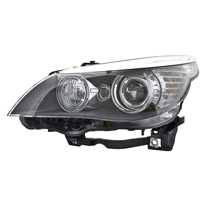 BMW 528i/535i/550i/M5 Driver Side Headlight Lens Housing Xenon W/Auto Adjust H/Lamps - BM2518122