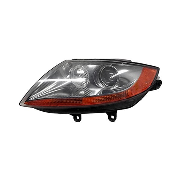 BMW Z4 3.0i/Roadster 3.0i Driver Side Headlight Lens Housing E85 Bi-Xenon W/Amber Indicator Chrome Bezel Convertible - BM2518154