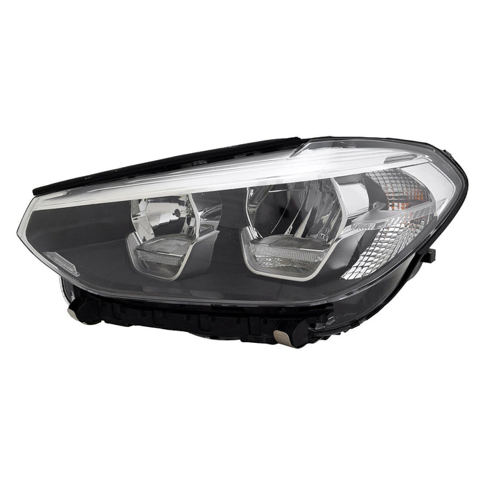 BMW X3 Driver Side Headlight Lens Housing G01 W/O Adaptive Headlamps W/O Cornering Lamps - BM2518180
