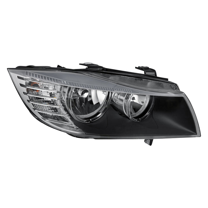 BMW 328i/335i/M3 Passenger Side Headlight Lens Housing E90/E91 Halogen Sedan/Wagon - BM2519123