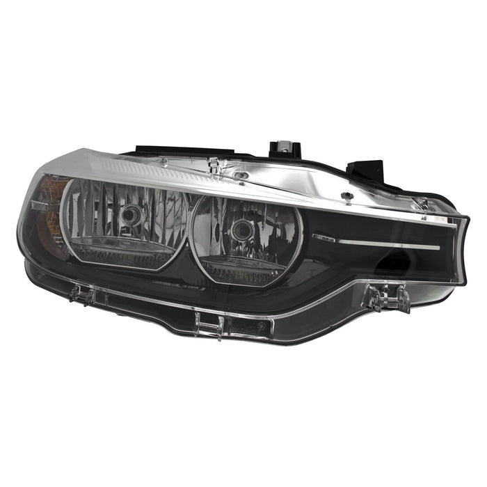 BMW 320i/328d/328d xDrive/328i/328i xDrive/340i Passenger Side Headlight Lens Housing F30 Halogen Sedan/Wagon - BM2519166