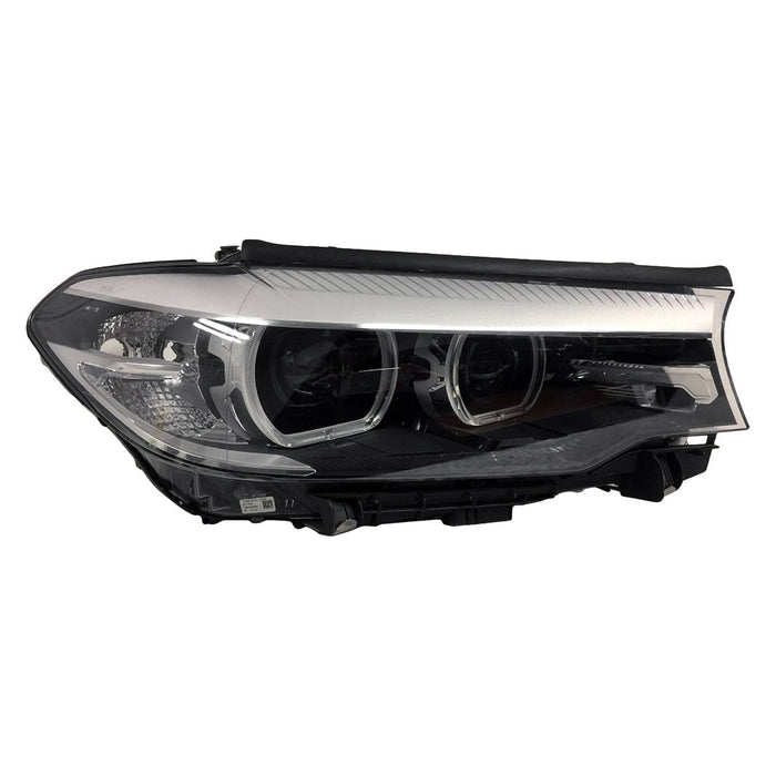 BMW 530e/530i/540i/M550i xDrive Passenger Side Headlight Lens Housing G30 Adaptive Led W/Cornering Lamp Sedan - BM2519179