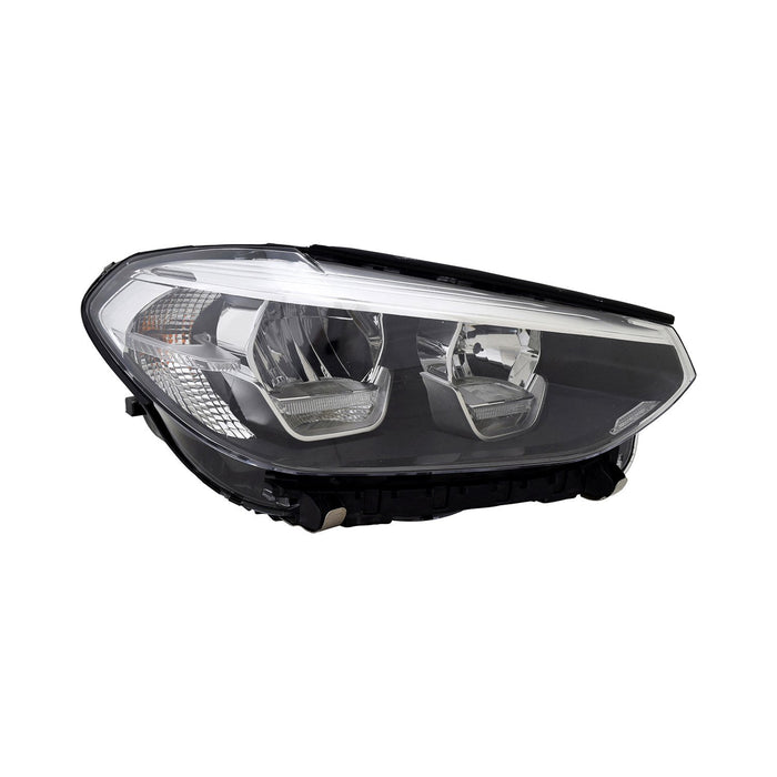 BMW X3 Passenger Side Headlight Lens Housing G01 W/O Adaptive Headlamps W/O Cornering Lamps - BM2519180
