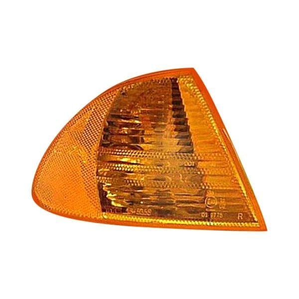 BMW 323i/325i/328i/330i Passenger Side Parking Light Assembly Park/Signal/Marker Combo E46 W/Amber Lens 4 Door Sedan/Wagon - BM2521104