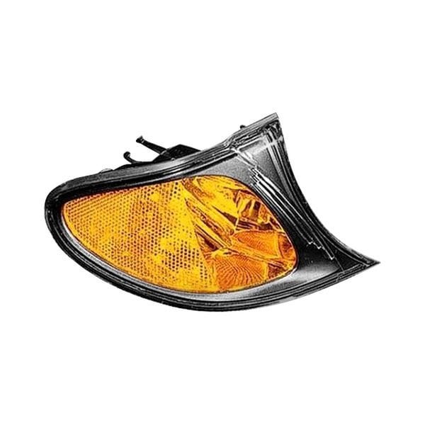 BMW 325i/330i Passenger Side Parking Light Assembly Park/Signal/Marker Combo W/O Bright Trim Yellow 4 Door Sedan - BM2521109