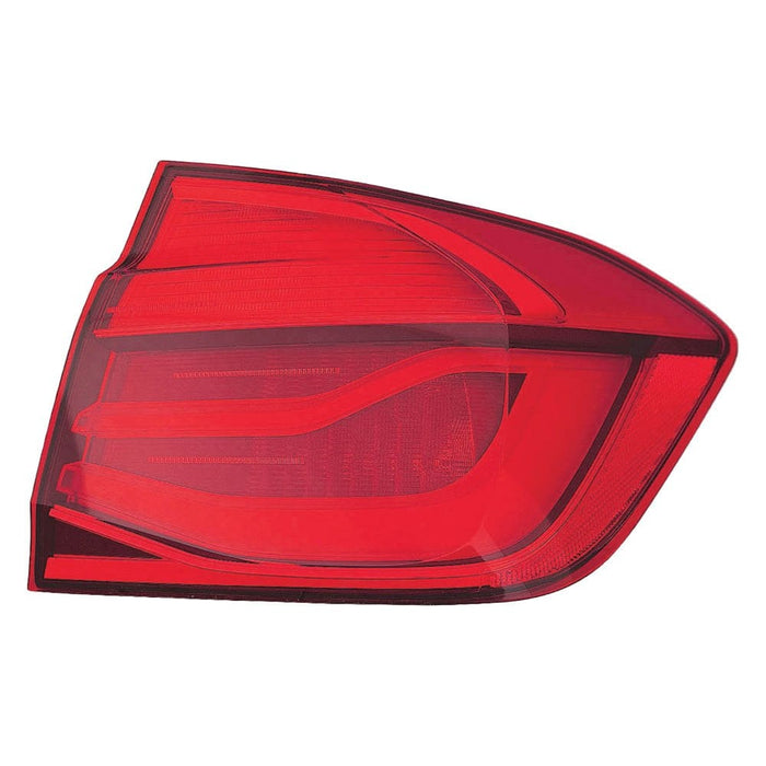 BMW 320i/328d/328i/330e/330i/340i/M3 Passenger Side Tail Light Assembly F80 Lens/Housing Outer Sedan - BM2805123