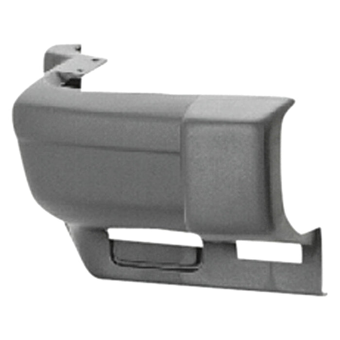 Jeep Cherokee Front Passenger Side Outer Bumper Extension Semi-Gloss Textured - CH1005126