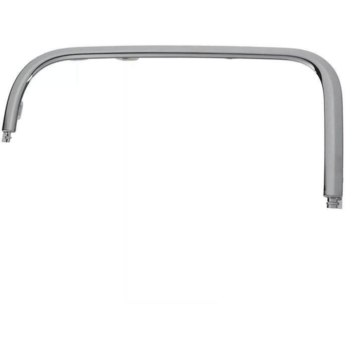 Jeep Grand Cherokee/Cherokee L Front Driver Side Bumper Molding W/Tow Hooks Outer Trim Chrome - CH1046136