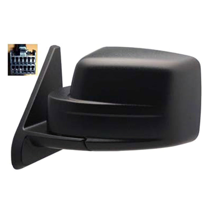 Jeep Patriot Driver Side Door Mirror Power Heated Assembly - CH1320283