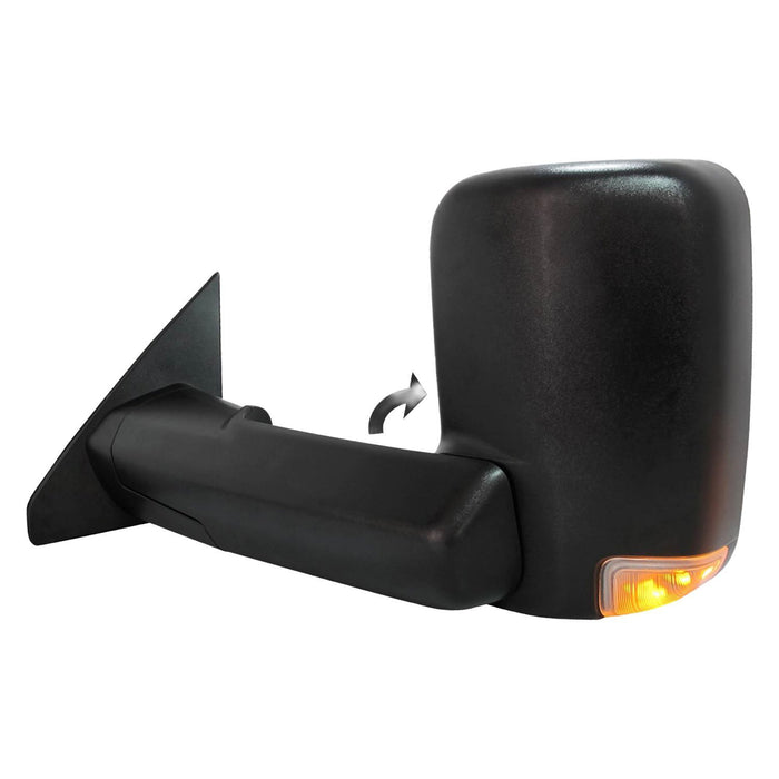 Ram 1500 Driver Side Door Mirror W/Towing Pkg Non-Heated W/Blind Spot Detection Trim Assembly - CH1320461