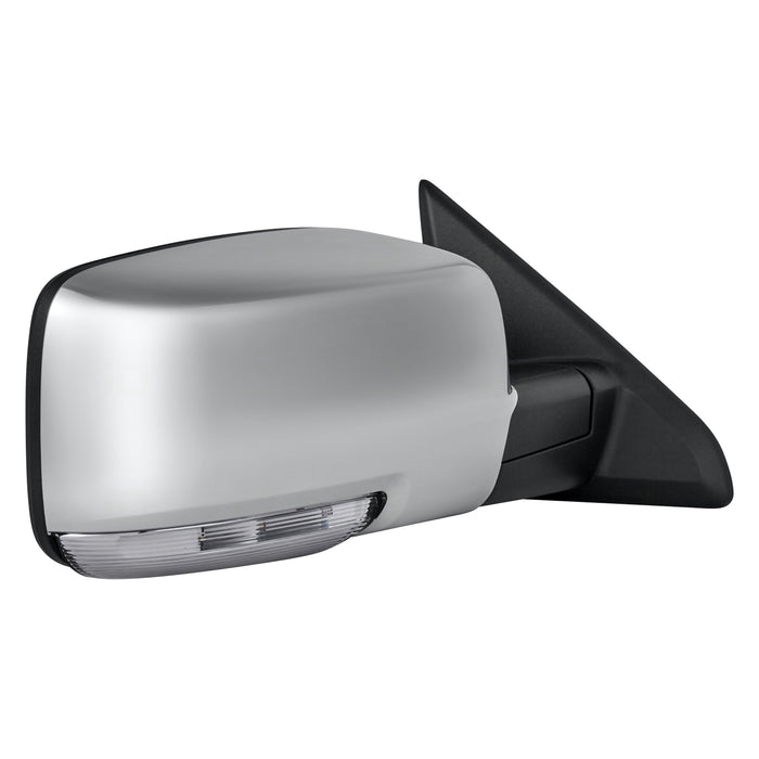 Dodge Ram 1500 Passenger Side Door Mirror Heated Non-Folding W/Signal Indicator W/Puddle Lamp W/Memory Assembly - CH1321292