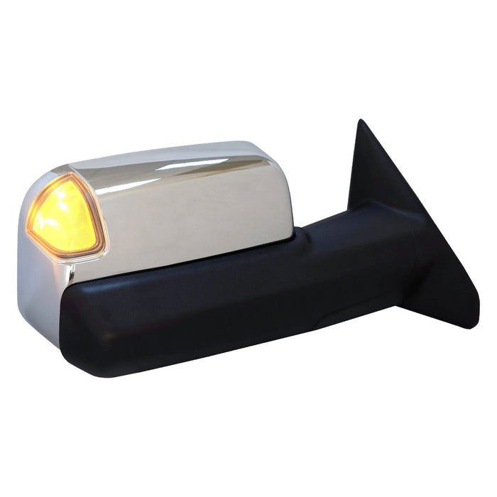Ram 2500/3500 Passenger Side Door Mirror W/Towing Pkg W/O Blind Spot Sensor W/O Surround View W/O Memory Chrome - CH1321507