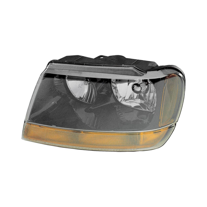 Jeep Grand Cherokee Laredo/Sport Driver Side Headlight Assembly W/O Headlamp Leveling Composite - CH2502121