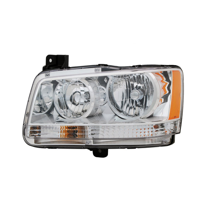 Dodge Magnum Driver Side Headlight Assembly Halogen W/Chrome Bezel Composite - CH2502214