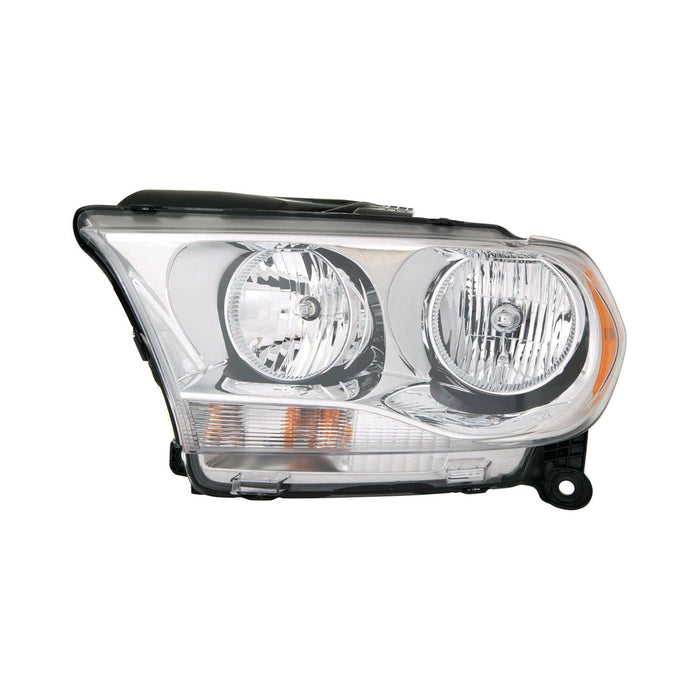 Dodge Durango Driver Side Headlight Assembly Halogen Chrome Trim Composite - CH2502228