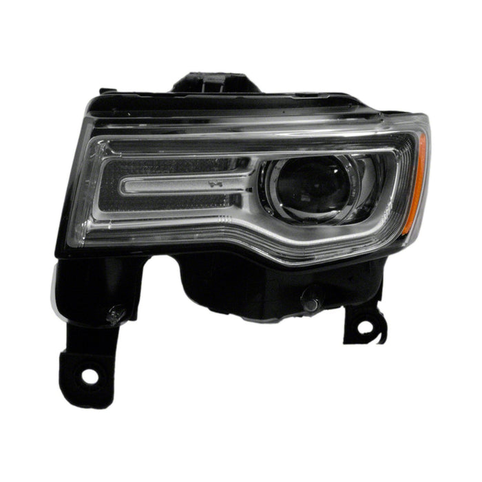 Jeep Grand Cherokee Laredo/Limited/Overland/Summit Driver Side Headlight Assembly Hid W/Adaptive Headlamps Projector Type Composite - CH2502248