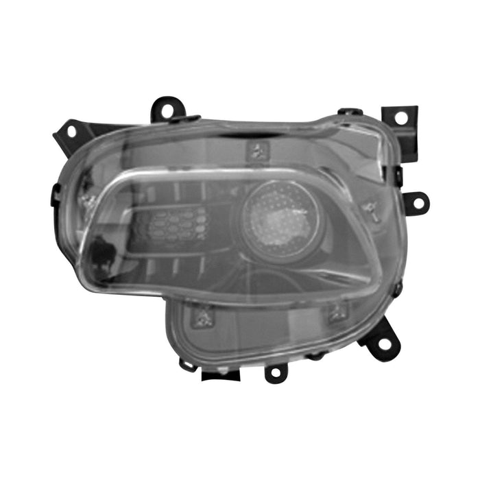 Jeep Cherokee Driver Side Headlight Assembly Halogen Trim Composite - CH2502249