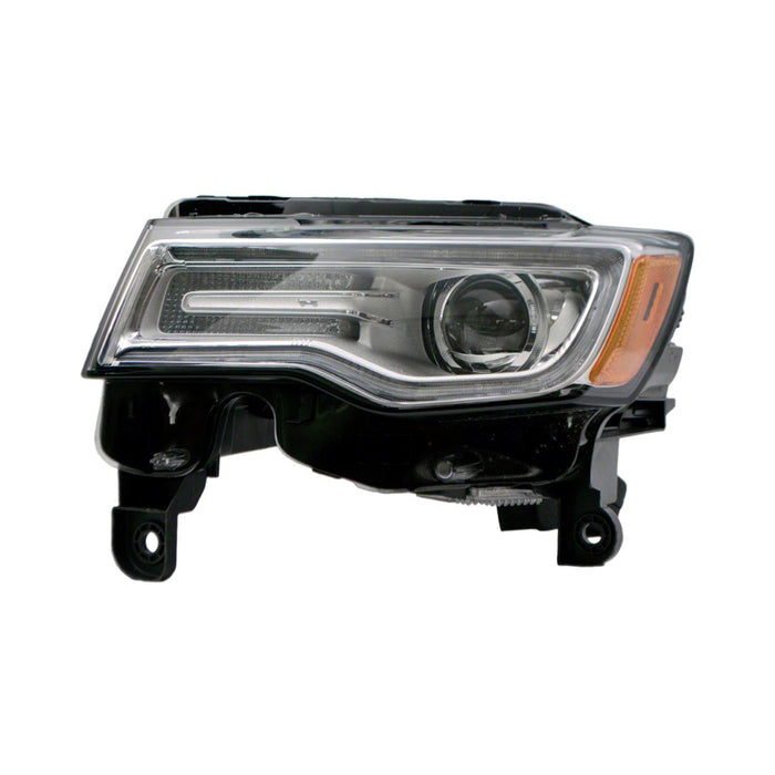Jeep Grand Cherokee Laredo/Limited/Overland/Summit Driver Side Headlight Assembly Hid W/O Adaptive Headlamps Projector Type Composite - CH2502252