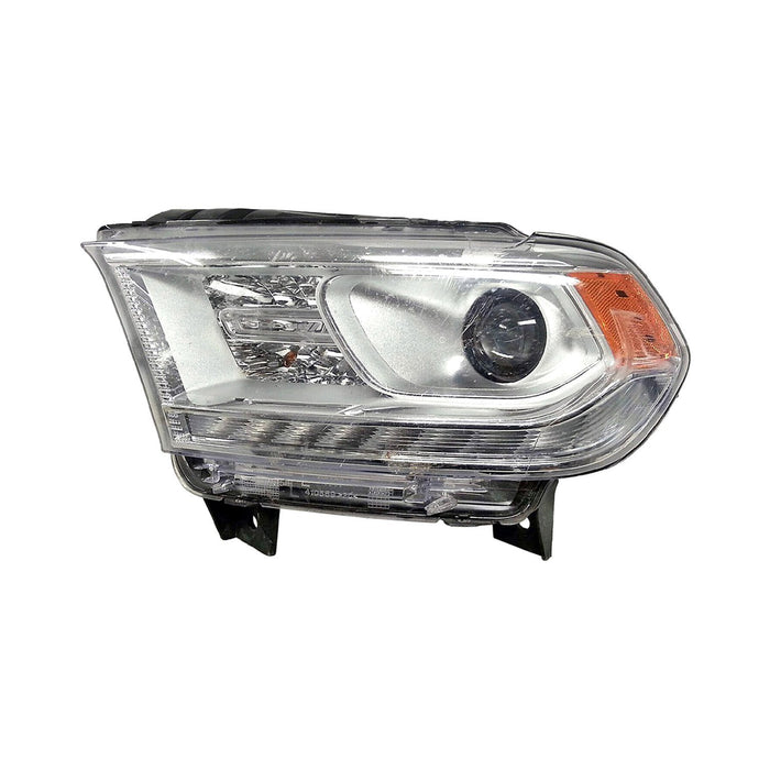 Dodge Durango Driver Side Headlight Assembly Hid Chrome Composite - CH2502259