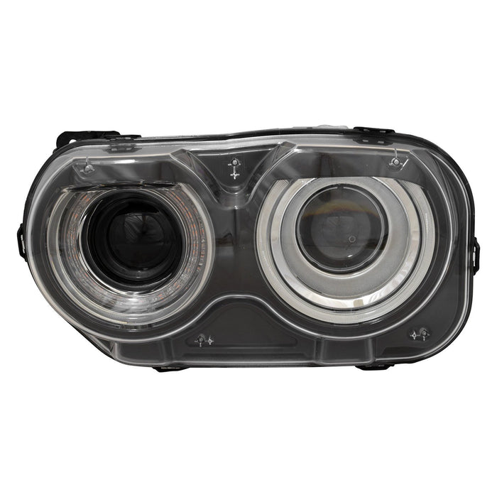 Dodge Challenger Driver Side Headlight Assembly Halogen W/O Air Ducts Composite - CH2502267