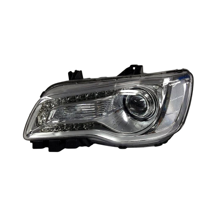 Chrysler 300 C/C Platinum Driver Side Headlight Assembly Type 1 Chrome Bezel Composite - CH2502277