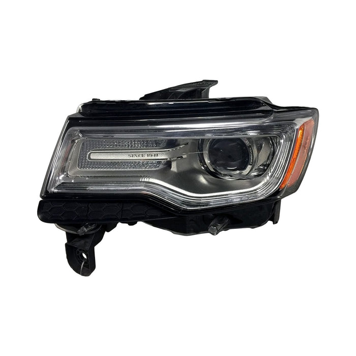 Jeep Grand Cherokee Driver Side Headlight Assembly Xenon W/O Adaptive Headlamps Composite - CH2502286